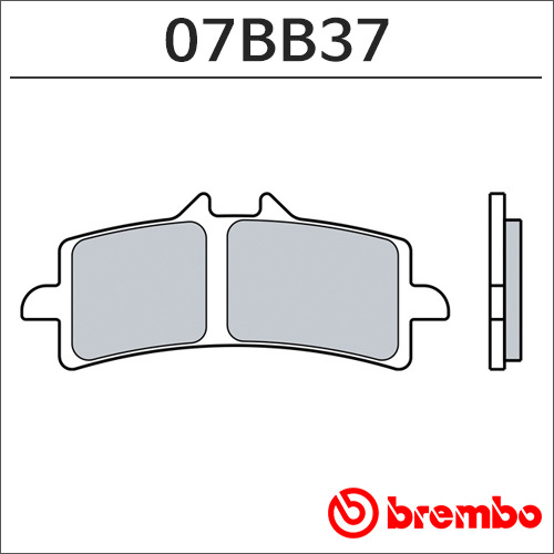 데스모디치 990 브레이크패드 프론트(07-),07BB37