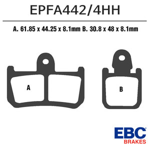 EBC브레이크패드 EPFA442HH