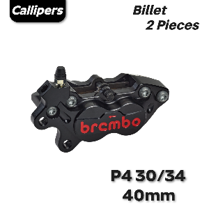 Brembo Racing Caliper CNC P4 BLACK [204756x7]